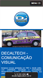 Mobile Screenshot of decaltech.com.br